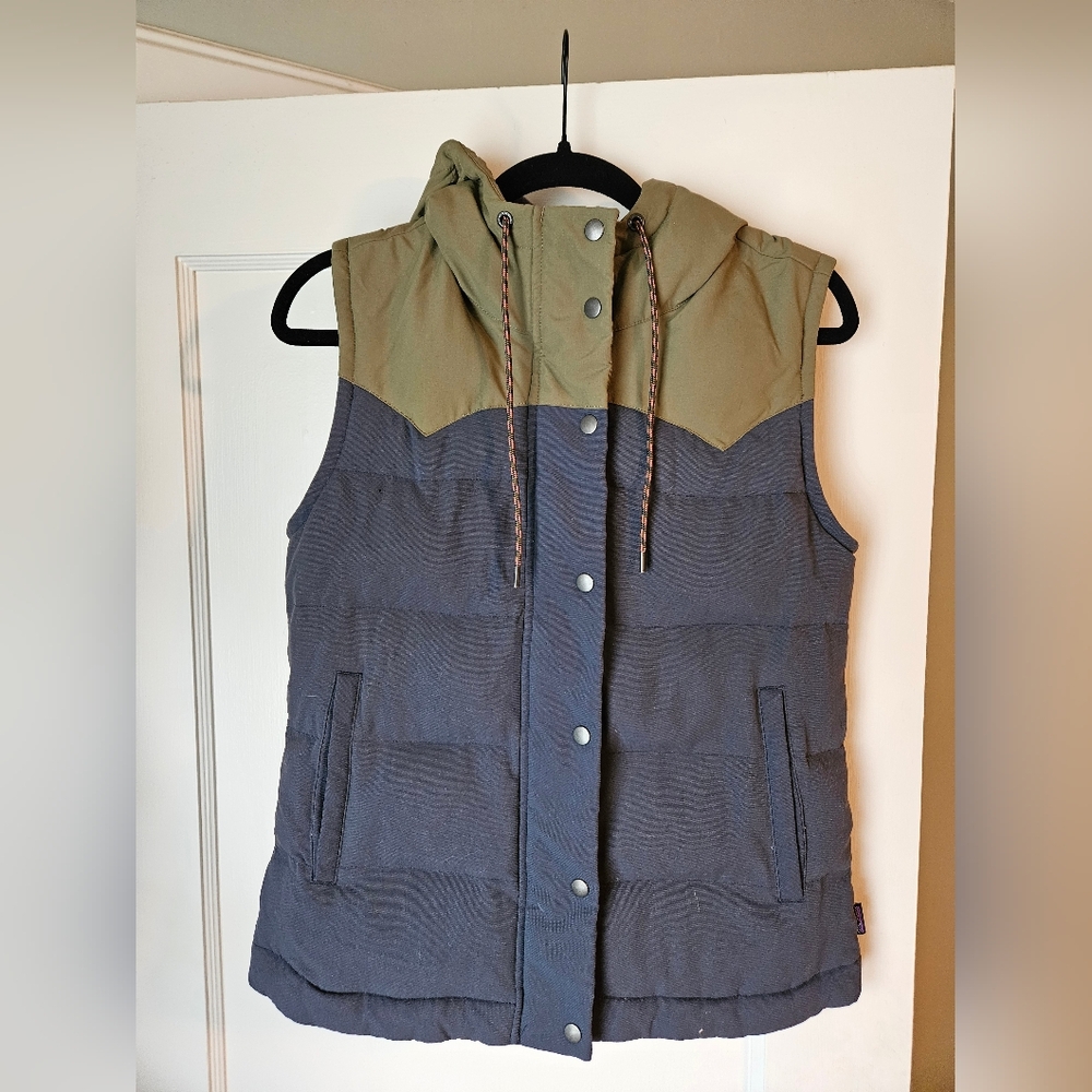Patagonia Bivy Hooded Vest Sz Small